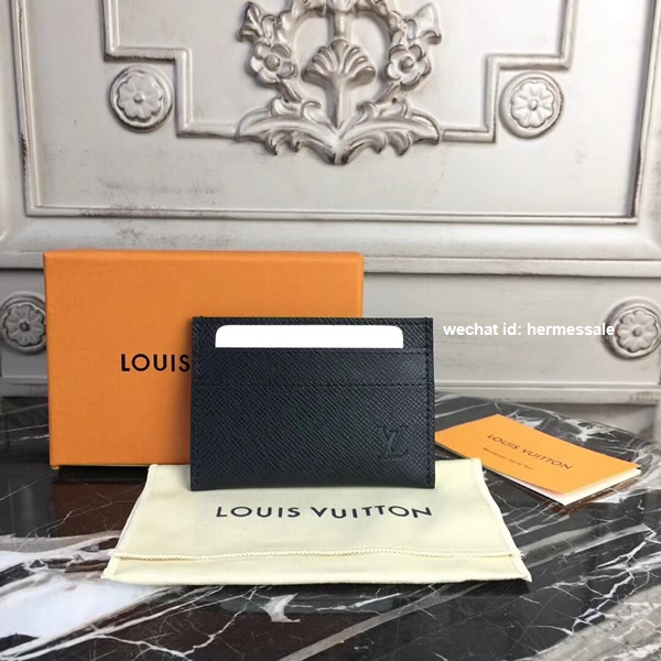 Louis Vuitton M32730 Porte Cartes Double Taiga Leather