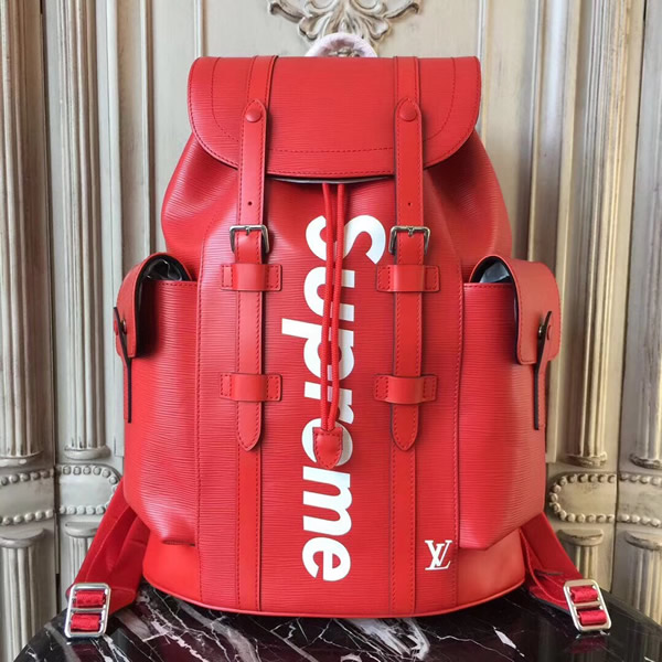 supreme x louis vuitton backpack