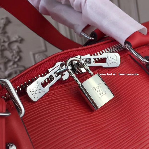 louis vuitton x supreme keepall bandouliere epi 45 red